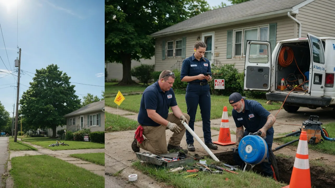 Sewer Line Repair in Wenona, IL near me